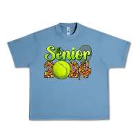 Pebble Blue tennis senior 2024 Urban Heavy Tee - BarkalooDesign