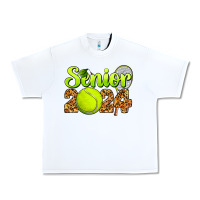 White tennis senior 2024 Urban Heavy Tee - BarkalooDesign