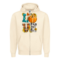 Sandshell love pumpkin Zipper Hoodie - HRA Design Shop