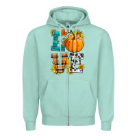 Love Pumpkin Zipper Hoodie | Teevron