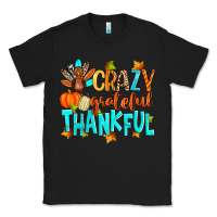 Black crazy grateful thankful Classic Tee - Zillion Design Studio