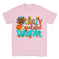 Bubblegum Pink crazy grateful thankful Classic Tee - Zillion Design Studio
