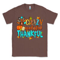 Chestnut crazy grateful thankful Classic Tee - Zillion Design Studio