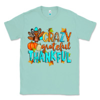 Seafoam crazy grateful thankful Classic Tee - Zillion Design Studio