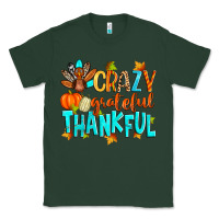 Sports Green crazy grateful thankful Classic Tee - Zillion Design Studio