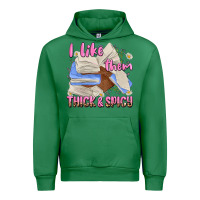 Emerald i like them thick and spicy Urban Hoodie - MaliasSmallBusiness