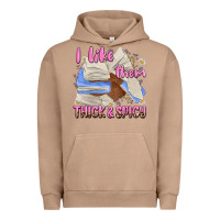 Pigment Burro i like them thick and spicy Urban Hoodie - MaliasSmallBusiness