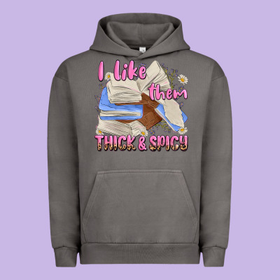 I Like Them Thick And Spicy Urban Hoodie Designed By Maliassmallbusiness