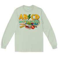 Matcha abcd back to school Long Sleeve Tee - texasbilliewilder