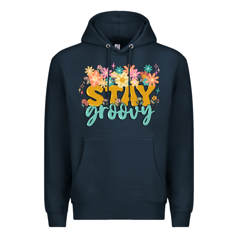 Stay Groovy Premium Hoodie by MaliasSmallBusiness | Teevron