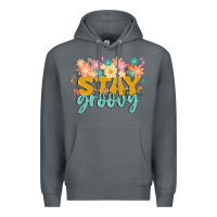 Rock stay groovy Premium Hoodie - MaliasSmallBusiness
