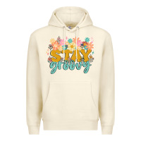 Sandshell stay groovy Premium Hoodie - MaliasSmallBusiness