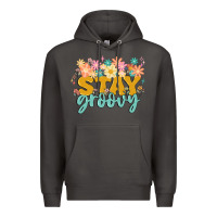 Smoke stay groovy Premium Hoodie - MaliasSmallBusiness