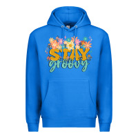 True Royal stay groovy Premium Hoodie - MaliasSmallBusiness