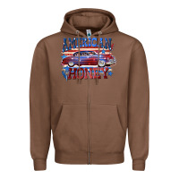 Chestnut American honey 4th of july Zipper Hoodie - CowGirlArtShop
