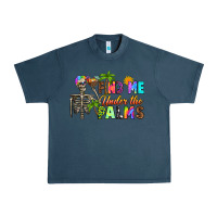 Midnight Navy find me under the palms Urban Heavy Tee - RanaPortraitStore