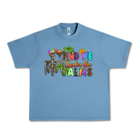 Pebble Blue find me under the palms Urban Heavy Tee - RanaPortraitStore