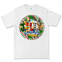White Christmas Jolly Teacher Premium Tee - Artiststas
