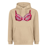 Mushroom Fight cancer breast cancer bra Heavyweight Hoodie - Artiststas