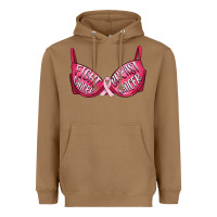Toasted Coconut Fight cancer breast cancer bra Heavyweight Hoodie - Artiststas