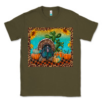 Army Green turkey and pumpkins Classic Tee - RanaPortraitStore