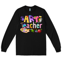 Black art teacher Long Sleeve Tee - texasbilliewilder