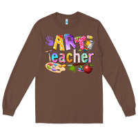 Chestnut art teacher Long Sleeve Tee - texasbilliewilder