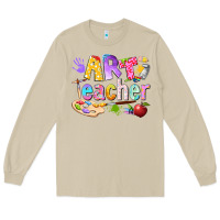 Mushroom art teacher Long Sleeve Tee - texasbilliewilder
