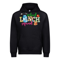 Black school lunch squad Urban Hoodie - NancyCooperArtShop