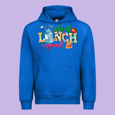 School Lunch Squad Urban Hoodie Designed By Nancycooperartshop