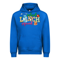 Cobalt school lunch squad Urban Hoodie - NancyCooperArtShop