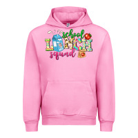 Fuchsia Pink school lunch squad Urban Hoodie - NancyCooperArtShop