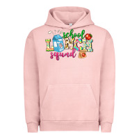 Pigment Salmon school lunch squad Urban Hoodie - NancyCooperArtShop