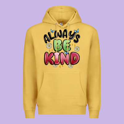 Always Be Kind Premium Hoodie Designed By Maliassmallbusiness