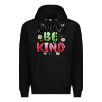 Black always be kind Premium Hoodie - MaliasSmallBusiness