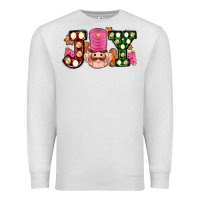 Oatmeal Heather Christmas joy snacks and nutcracker cookies ado Premium Sweatshirt - AdoDesignShop