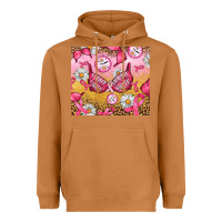 Meerkat Hour Breast Cancer Bra Heavyweight Hoodie - Artiststas