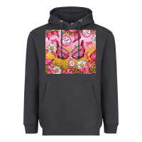 Smoke Hour Breast Cancer Bra Heavyweight Hoodie - Artiststas
