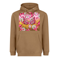 Toasted Coconut Hour Breast Cancer Bra Heavyweight Hoodie - Artiststas
