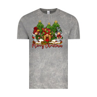 Cloud Rock merry christmas gnomies Vintage Tee - BarkalooDesign
