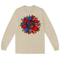 Mushroom American flag leopard sunflower Long Sleeve Tee - Zillion Design Studio