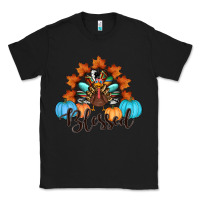 Black thanksgiving turkey pumpkin blessed Classic Tee - RanaPortraitStore