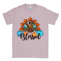 Lilac thanksgiving turkey pumpkin blessed Classic Tee - RanaPortraitStore