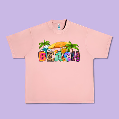 Beach Urban Heavy Tee Designed By Ranaportraitstore