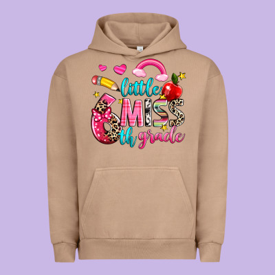 Little Miss Sixth Grade Urban Hoodie Designed By Nancycooperartshop
