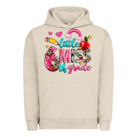 Pigment French Oak little miss sixth grade Urban Hoodie - NancyCooperArtShop