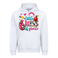 White little miss sixth grade Urban Hoodie - NancyCooperArtShop