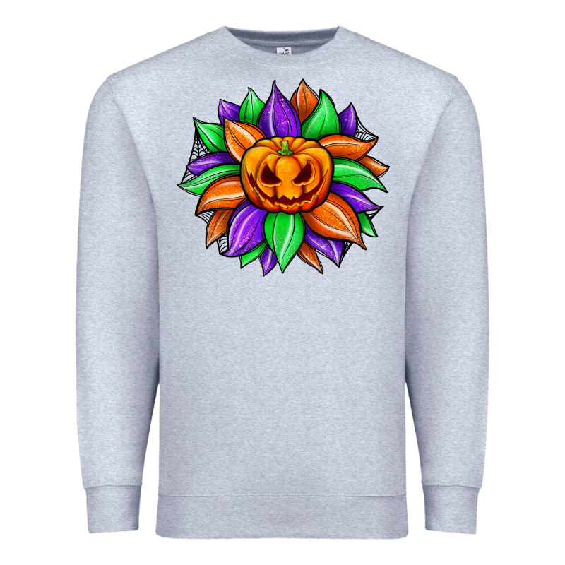Sunflower Halloween Premium Sweatshirt by JahusDesignShop | Teevron