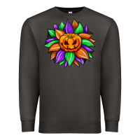 Smoke sunflower halloween Premium Sweatshirt - JahusDesignShop