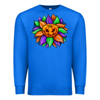 True Royal sunflower halloween Premium Sweatshirt - JahusDesignShop